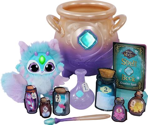 Magic Mixies Magical Misting Cauldron With Interactive 8 Inch Blue