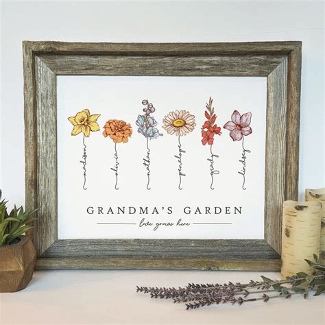 Grandmas Garden - Etsy