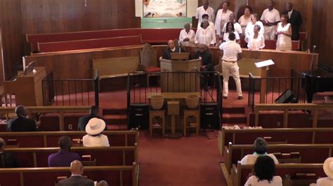 Mount Olive Missionary Baptist Church Service Sunday August 5 2018 Dr Derek E White Youtube