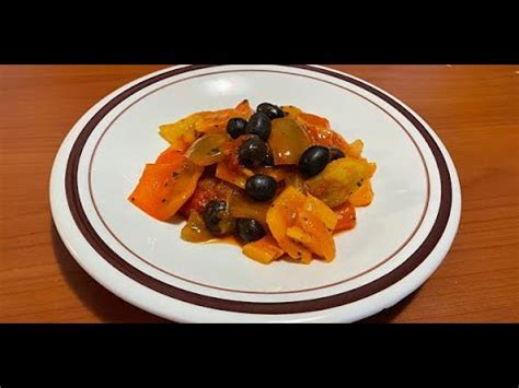 Come Fare La Peperonata Ricetta Facile Youtube