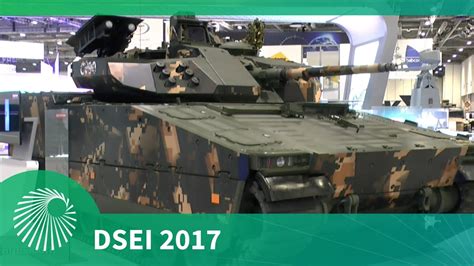 Dsei 2017 The Cv90 Infantry Fighting Vehicle From Bae Systems Youtube