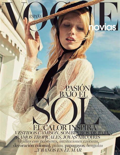 Vogue Espa A Novias Summer Cover Vogue Espa A