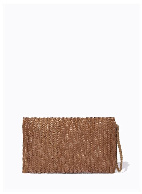 Clutch Le Lis Luiza Natural Retângular Feminina 51 25 1132 Clutch Le