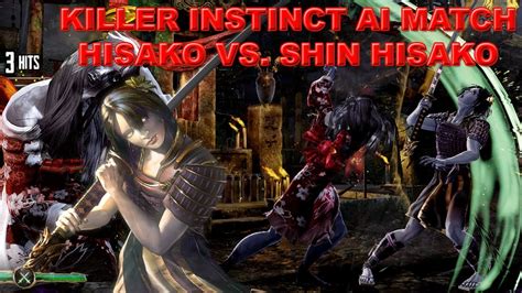 Killer Instinct Ai Match Hisako Vs Shin Hisako 久子 Vs 真久子 Youtube