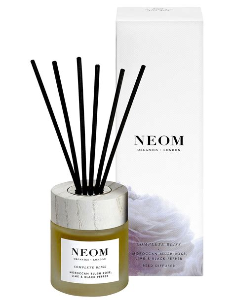 NEOM LUXURY ORGANICS - Complete bliss reed diffuser 100ml | Selfridges.comm Room Diffuser ...