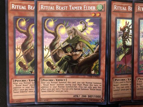 Yugioh Ritual Beast Deck Etsy