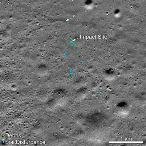 NASA Finds Indias Vikram Moon Lander Crash Site With Amateurs Help