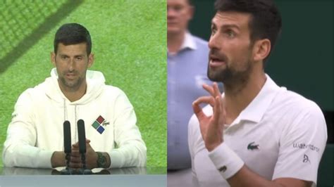 Tennis Wimbledon Novak Djokovic a failli dégoupiller J étais en