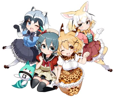 アルパカ・スリけものフレンズ アライグマけものフレンズ ワシミミズクけものフレンズ フェネックけものフレンズ かばん