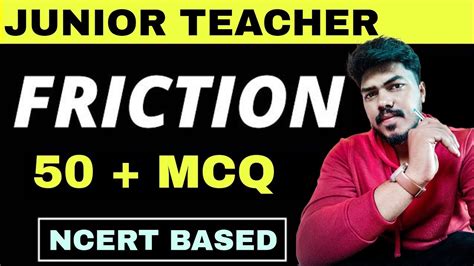 Friction Mcq Junior Teacher Otet Ctet Science Youtube