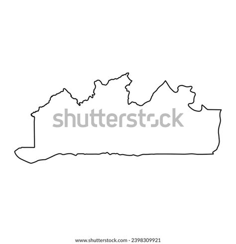 Kongo Central Province Map Administrative Division Stock Vector ...