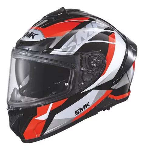 Casco Moto Integral Smk Typhoon Style Doble Visor