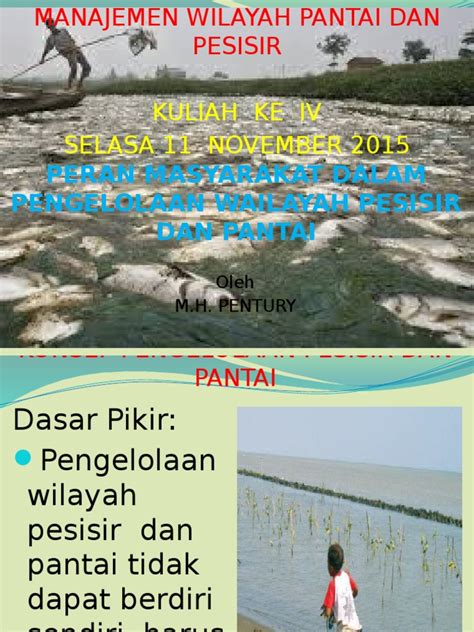 Peran Masyarakat Dalam Pengelolaan Wilayah Pesisir Dan Pantai Pdf