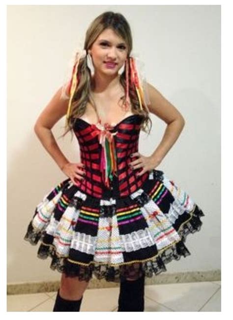 Pin Em Look Junino Vestido Festa Junina Adulto Roupas Juninas