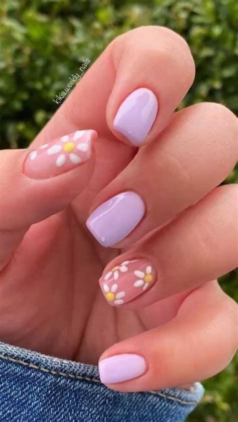 Not Mine Just Inspo Summer Nails Flower Nail Art Summer Trending