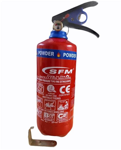 Sfm Engineering Mild Steel A B C Dry Powder Type 2 Kg Fire