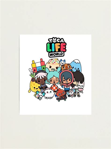 Toca Boca Toca Boca 2021 Toca Life World Photographic Print By