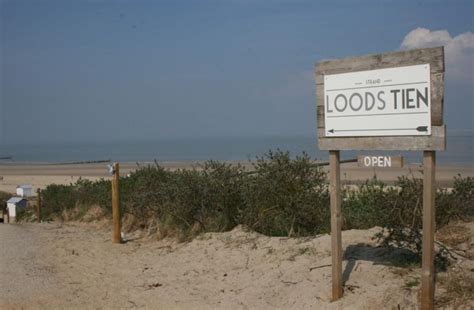 Strandpavillons Bei Cadzand Bad Breskens Und Nieuwvliet Bad