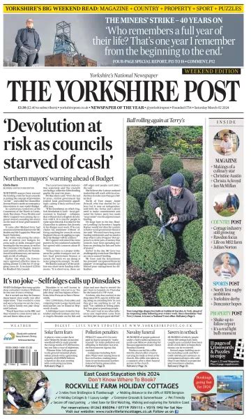 Yorkshire Post Newspaper Subscription Pressreader