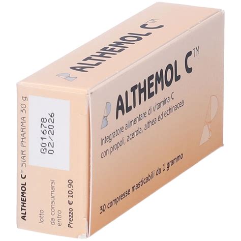 Althemol C Compresse Masticabili Pz Redcare