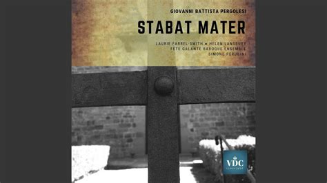 Stabat Mater In F Minor P 77 I Stabat Mater YouTube