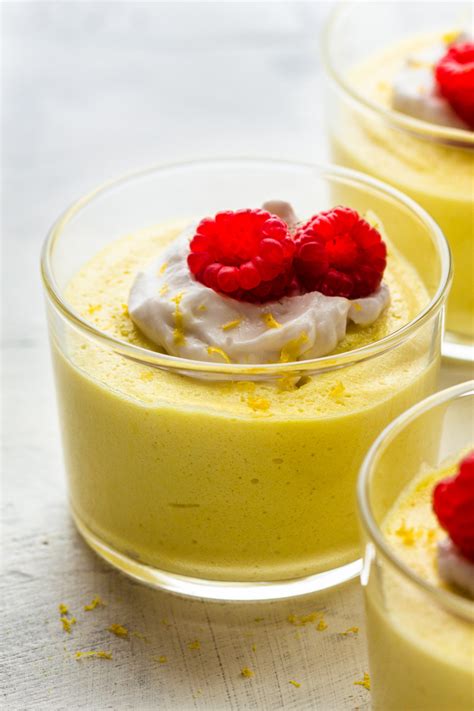 Vegan Lemon Mousse Lazy Cat Kitchen