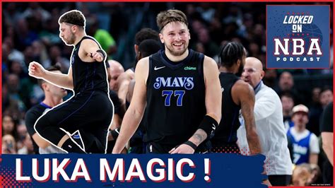 Luka Doncic Drops A Triple Double In The First Half Pistons Cant Get