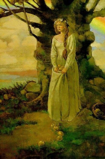 Idun Iöunn Unknown Artist Norse Goddess Norse Mythology Pagan