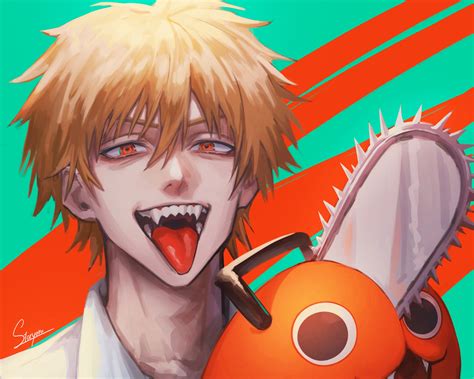 Chia sẻ hình nền anime chainsaw man Nhìn là muốn download