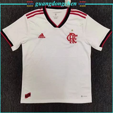 Camisa De Time Branca Ii Futebol Flmg Escorrega O Pre O