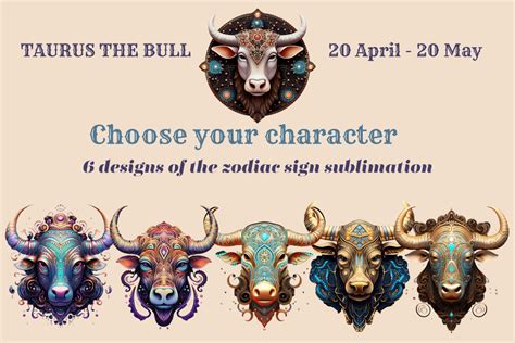 Astrological Zodiac Taurus Sublimation Graphic By Aimi Raudam · Creative Fabrica