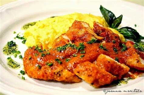 Chicken Cacciatore And Creamy Parmesan Polenta Easy Recipes Blog