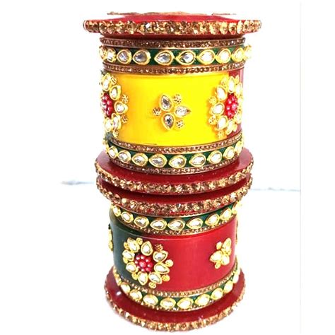 Wedding Jaipuri Design Fancy Bridal Chura Size 26 At Rs 500set In