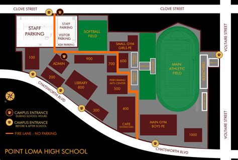 Point Loma Campus Map