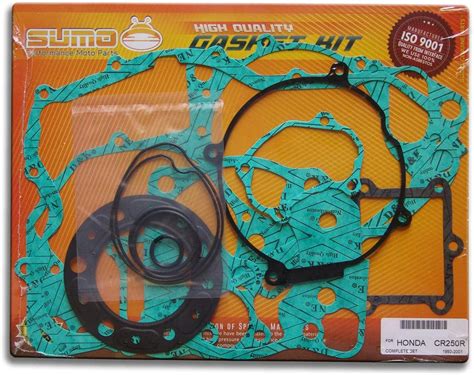 Sumo Complete Engine Gasket Kit Set For Honda Cr 250 R 1992 2001 12 Pieces