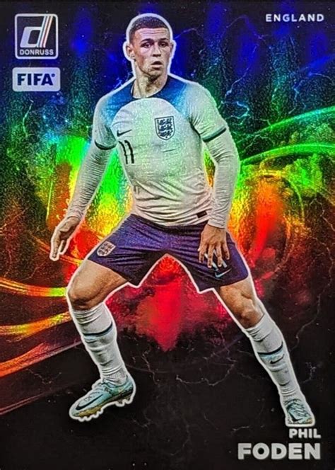 Phil Foden 2022 Donruss 6 Night Moves SSP Price Guide Sports Card