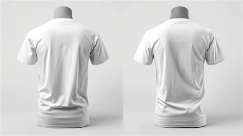 White T Shirt Template Back Stock Photos, Images and Backgrounds for Free Download