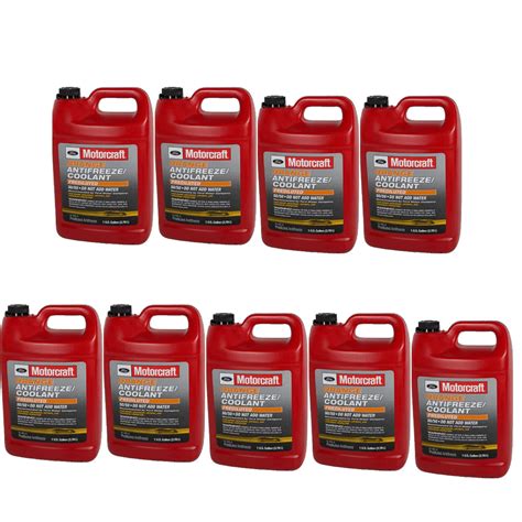 Engine Coolant Antifreeze Motorcraft VC13DLGOrange Yellow Pre Diluted