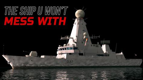 Feared By Many Countries Uk Type 45 Daring Class Destroyer Warship