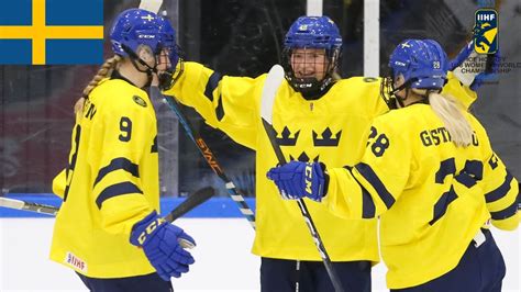 SVERIGES ALLA MÅL I VM U18 I DAMHOCKEY 2023 YouTube