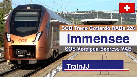 4k Swiss Train Compilation Treno Gottardo Vae Voralpen Express Rabe 526 Sob Sudöstbahn