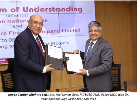 Pnb Signs Mou With Iifcl