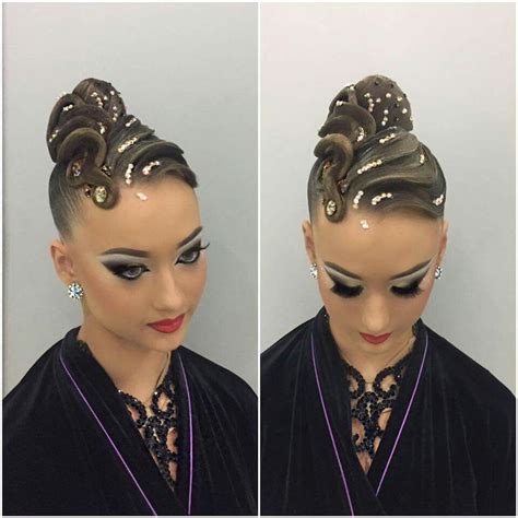 Ballroomhair Ballroom Competition Hair Dance Hairstyles