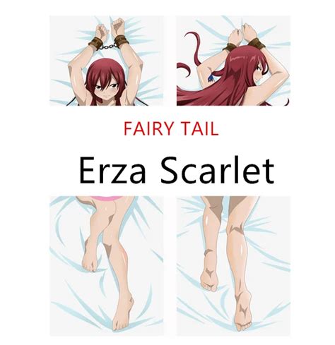 Fairy Tail Erza Scarlet Dakimakura Anime Body Pillow Collection Waifu