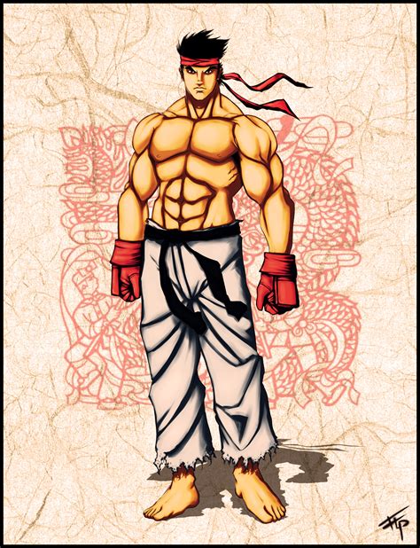 Street Fighter: Ryu by Bathiel on DeviantArt