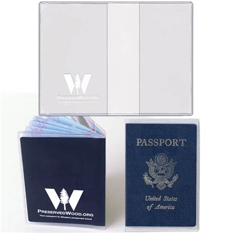 Custom Printed Plastic Passport Cover For Us Passports Storesmart Filing Organizing And