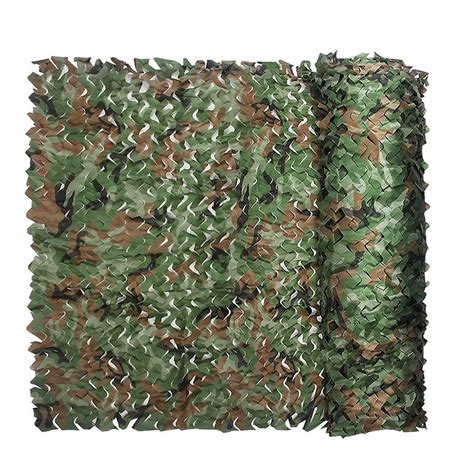 Polyester Fabric Woodland Green Camo Netting Waterproof Camouflage Net