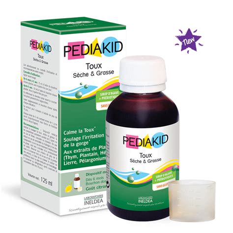 PEDIAKID Сироп за Суха и Влажна Кашлица за Деца - 125 ml