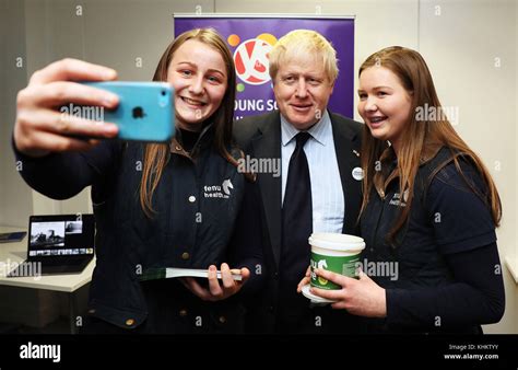 Foreign Secretary Boris Johnson with sisters Kate (left) and Annie ...