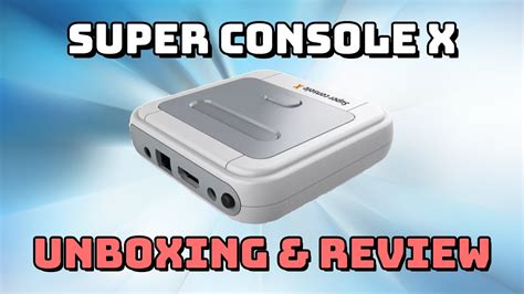 Super Console X Surprisingly Good Emulation Box Youtube